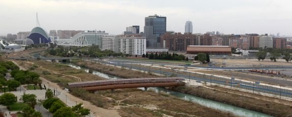 Vista panorámica del Grao y de la Ciudad de las Artes y las Ciencias. :: j. monzo