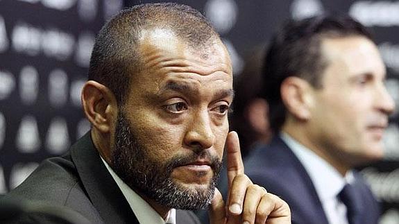 Nuno, durante su presentación.