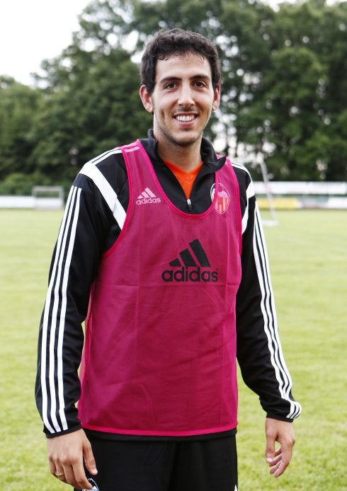 Dani Parejo, ayer en Alemania.