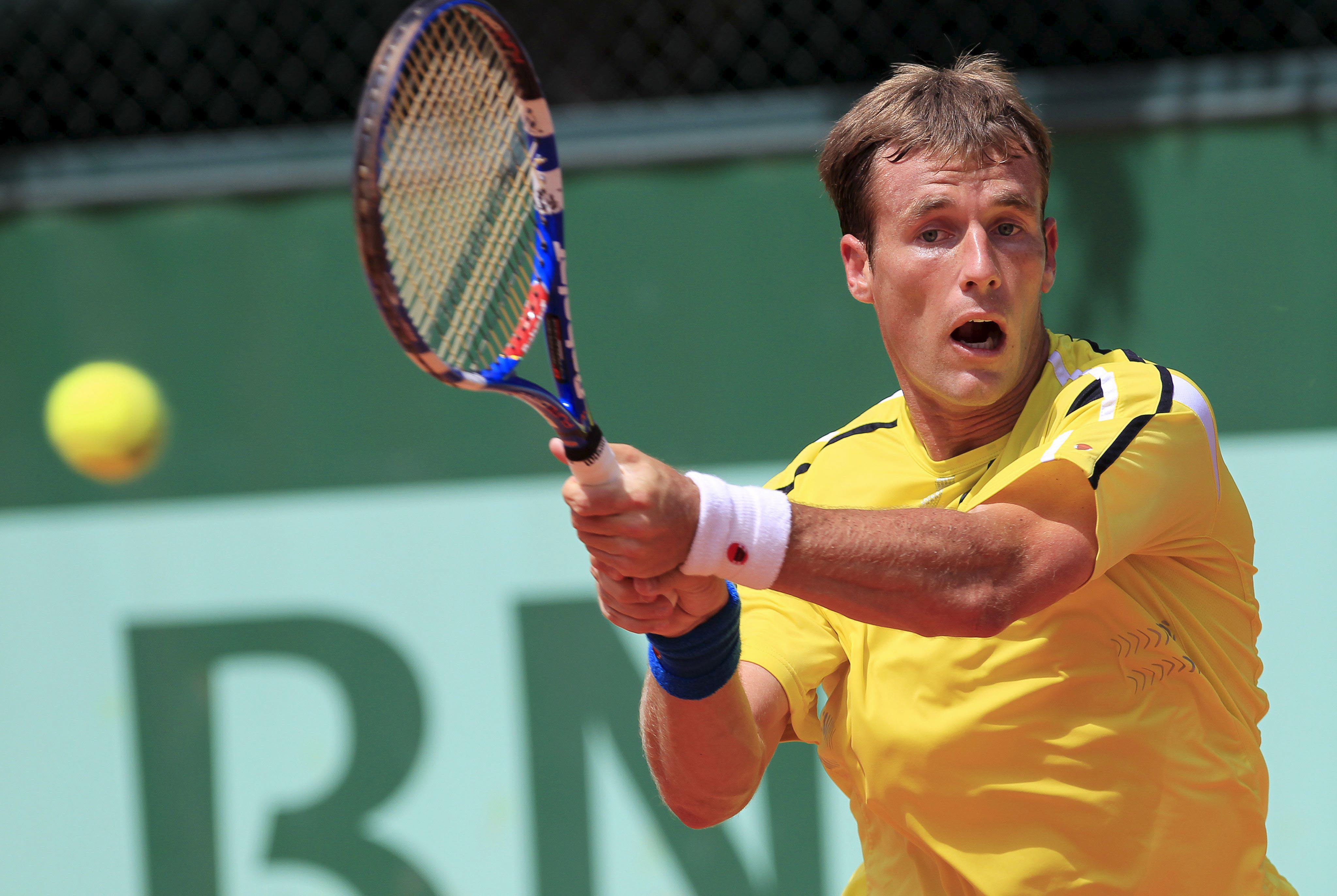 Daniel Gimeno-Traver en un torneo durante 2012.