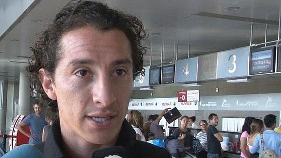 Guardado durante la entrevista en Manises.