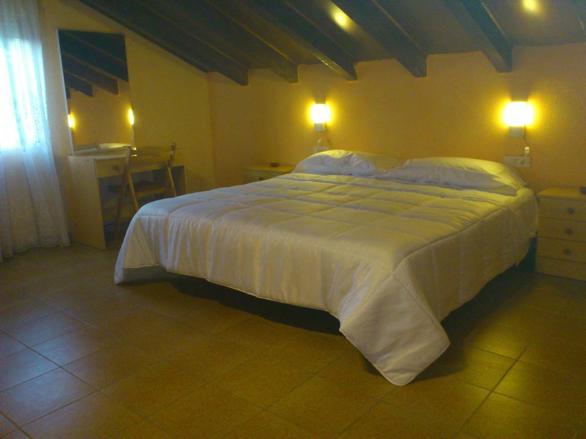 Una de las habitaciones del hotel sado de Vilafranca.