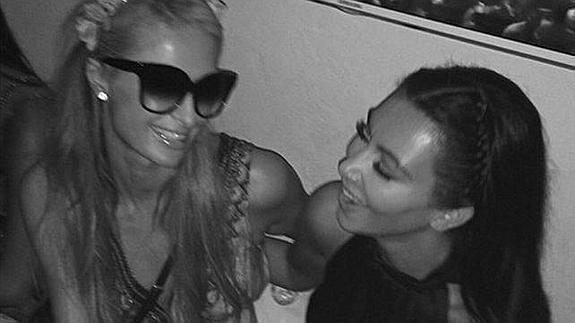 Paris Hilton y Kim Kardashian han hecho las paces.