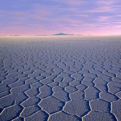 Desierto de sal de Uyuni (Bolivia).
