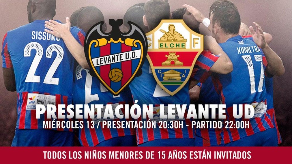 Cartel presentación Levante UD 