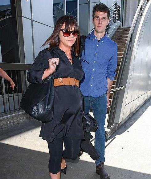 Christina Ricci y James Heerdegen en mayo de este año.