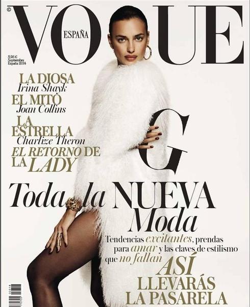 Irina Shayk se hace con la 'G' de Vogue