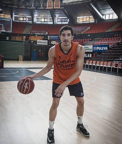 Guillem Vives, el nuevo jugador del Valencia Basket.