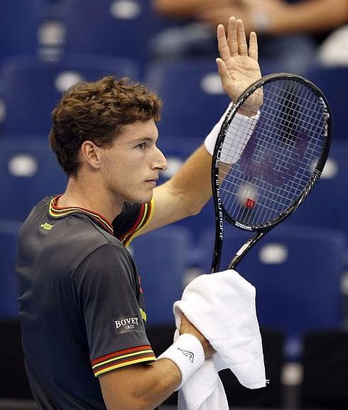 Pablo Carreño, tras pasar a segunda ronda por la lesión de Granollers.