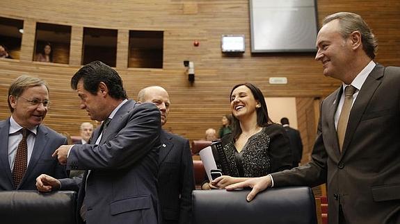 Fabra, antes de la sesión de control. 