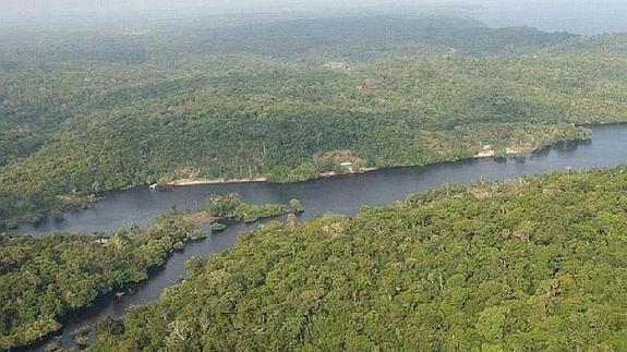 La selva amazónica.