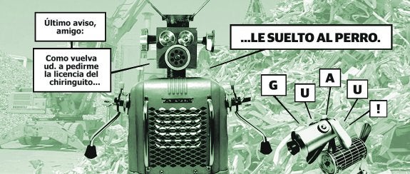 Cerco a las chatarrerías ilegales