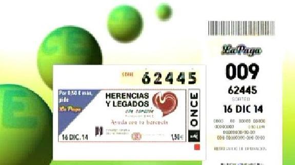 Cupón de la ONCE de hoy martes 16 de diciembre. Comprobar número premiado y combinación ganadora del SuperOnce