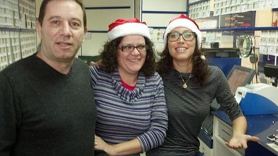 La suerte ha llegado a Dénia con un cuarto premio.