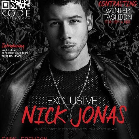 Nick Jonas para Kode Magazine.