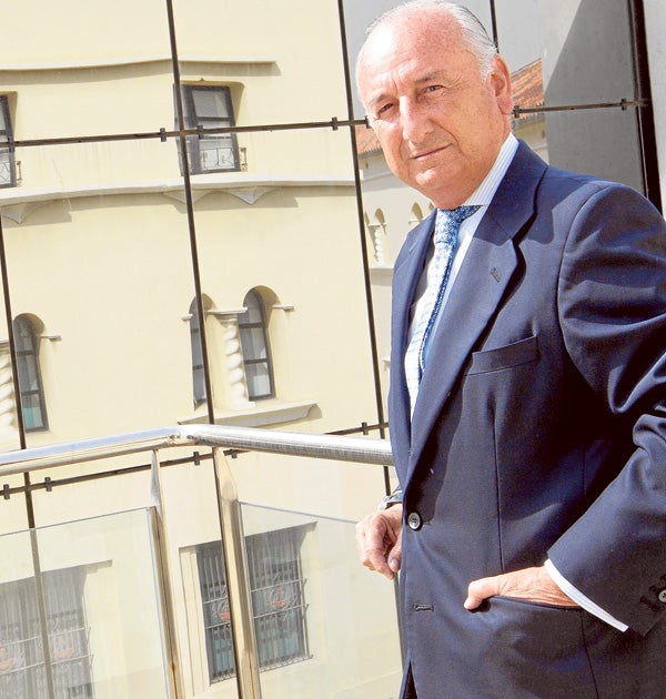 El presidente del Puerto de Valencia, Rafael Aznar.