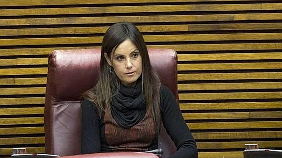 Elisa Díaz, hoy en Les Corts.