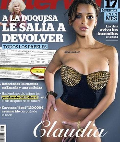 Portada de la revista Interviú.