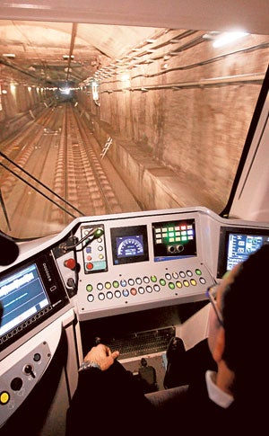 Examen al metro de Ribarroja