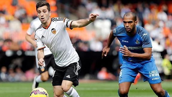 Jose Luís Gayà, en el partido frente al Getafe.