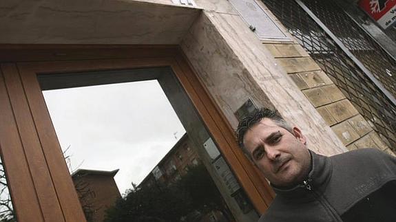 Jaime Fernández Mesejo, de 37 años, propietario de un piso que fue desahuciado por error