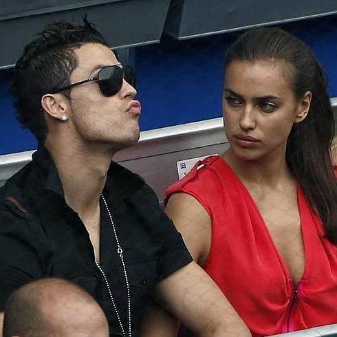 Cristiano Ronaldo e Irina Shayk, en una de sus apariciones públicas.