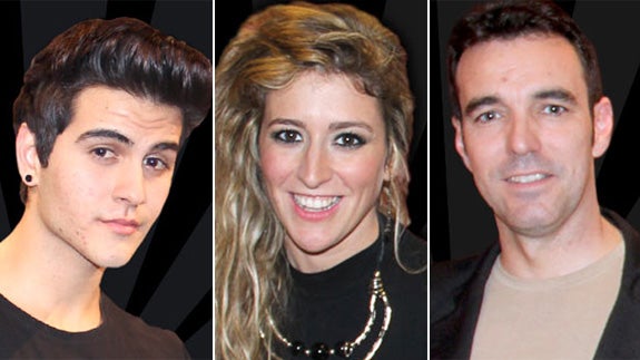 Maverick, Ilu y José Manuel, tres concursantes valencianos en 'La Voz'.
