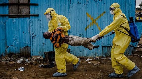 La realidad del ébola en fotografías