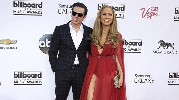Casper Smart y Jennifer Lopez, en una imagen de archivo.
