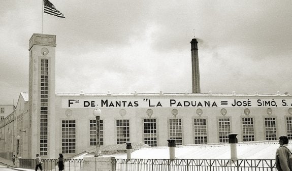 La fábrica de Paduana, a mediados del siglo XX.:: Juan Caparrós