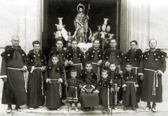 Clavaris de Sant Roc de Paiporta en el año 1952.:: LP