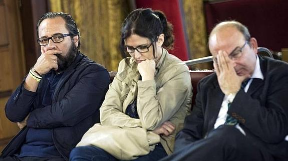 Correa y Crespo, durante el juicio del caso Fitur. 