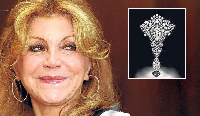 El broche es una pieza única valorada en dos millones de euros. 