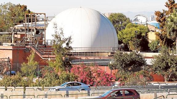 La depuradora de Pinedo, en imagen de archivo.