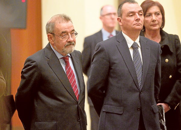 José Vicente González, presidente de Cierval, y Salvador Navarro, presidente de la CEV.