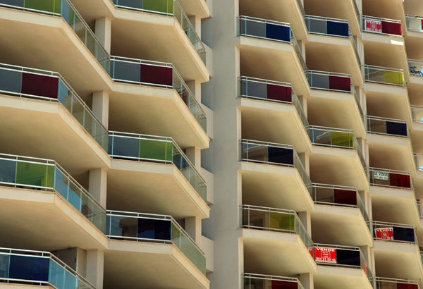 Viviendas en venta en un edificio de Valencia.