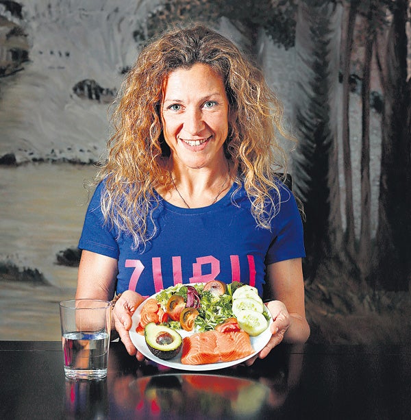 Diana Gómez es seguidora de la paleodieta.