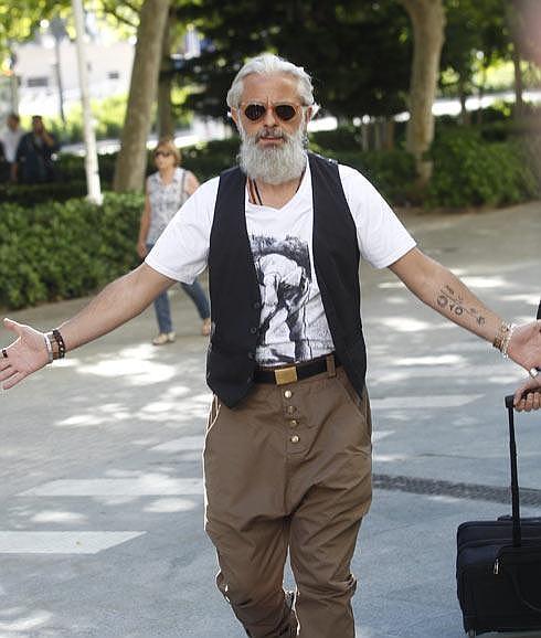 Marcos Benavent, a su llegada a la Ciudad de la Justicia.