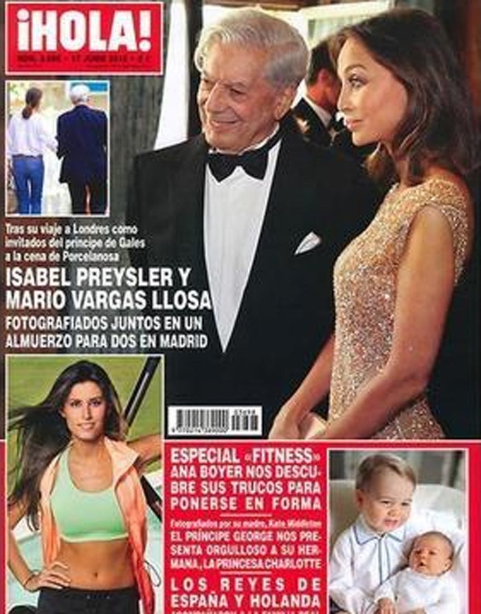 Portada de la revista '¡Hola!'. 