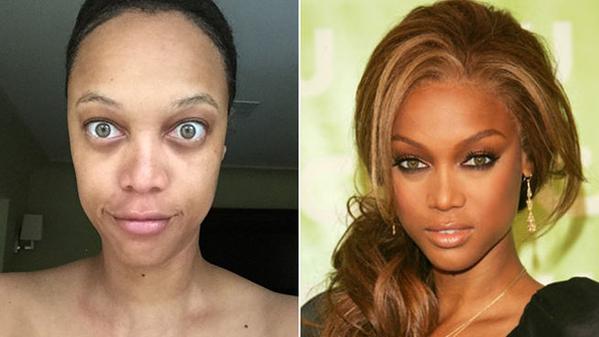 El 'selfie' «sin filtros» de Tyra Banks revoluciona las redes