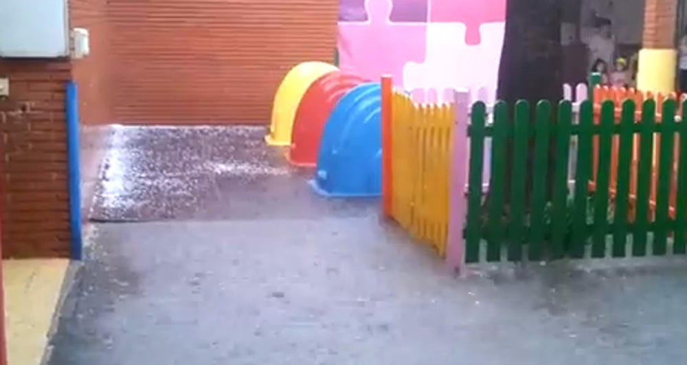 Del calor sofocante al granizo en 24 horas