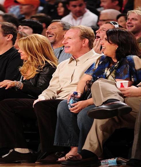 Robert Sarver, en un partido de los Phoeniz Suns.