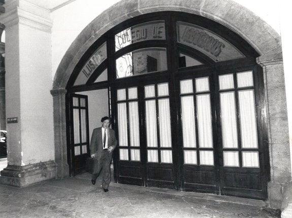 La antigua sede del Colegio de Abogados de Valencia, en 1990.:: lloret