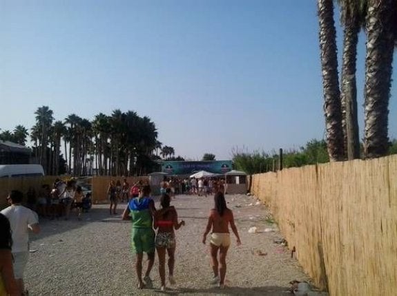 Gandia estudia cerrar «de inmediato» Wonderwall o esperar a las alegaciones