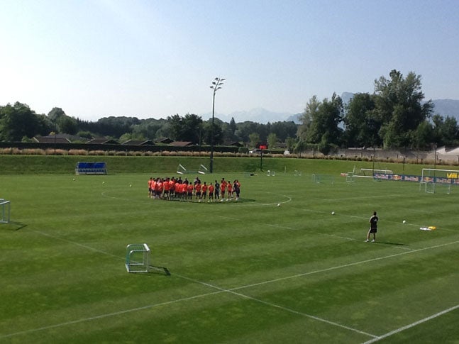 Bakkali ya se entrena en Austria
