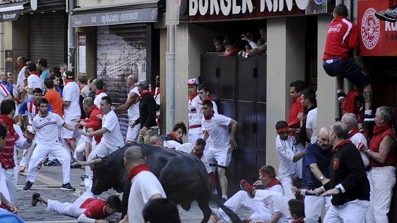 San Fermín 2015: Dos valencianos heridos en el encierro del jueves 9 de julio