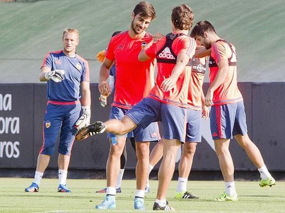 André Gomes, en Paterna. 