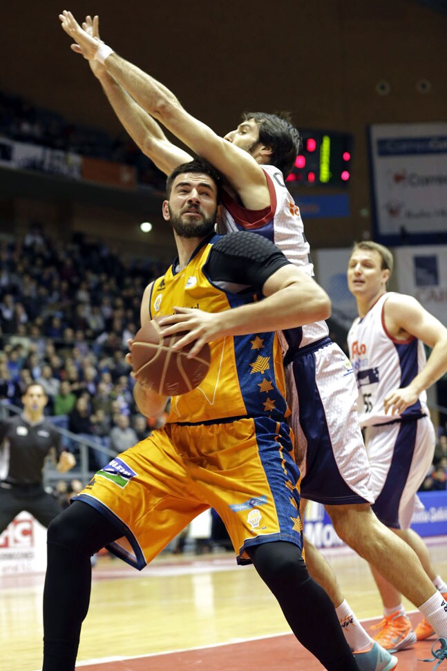 Bojan Dubljevic, durante un partido.