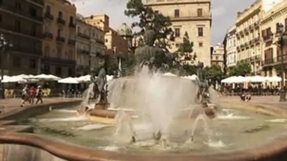 Así están las fuentes de Valencia