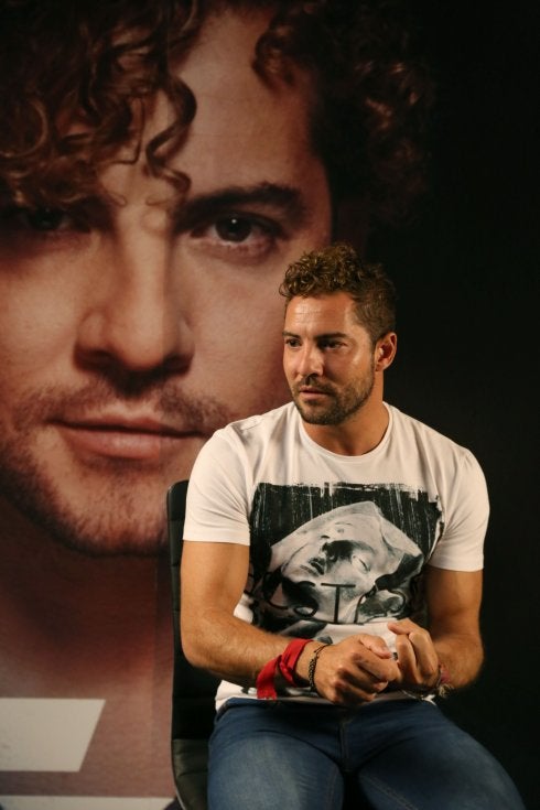 David Bisbal se encuentra en México con la gira de conciertos del tour 'Tú y yo'. :: EFE